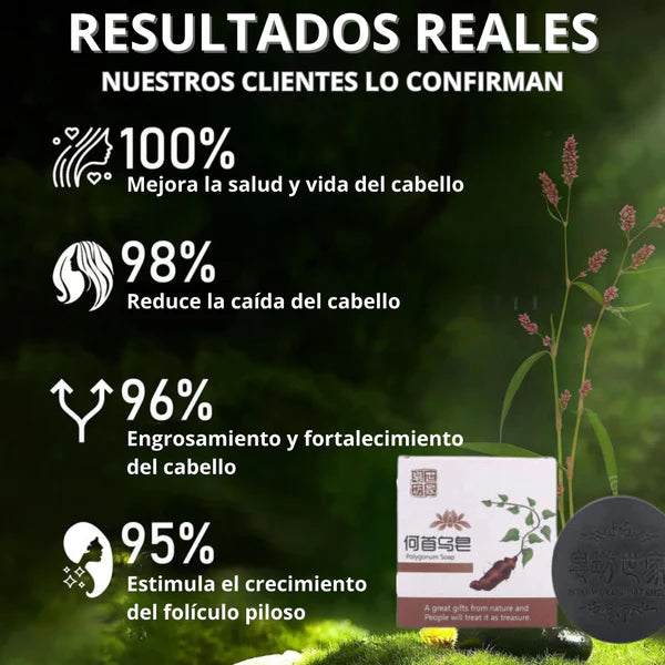 🌿HerbaDark – Shampoo Natural que Revitaliza, Crece y Ayuda a Oscurecer Canas