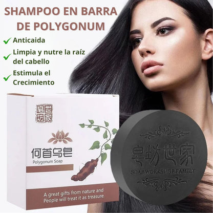 🌿HerbaDark – Shampoo Natural que Revitaliza, Crece y Ayuda a Oscurecer Canas