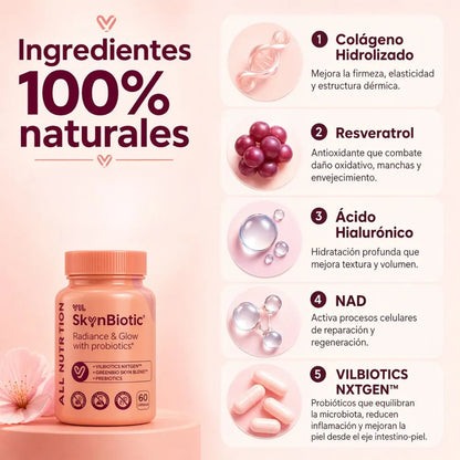 SkynBiotic para una piel más luminosa, firme e hidratada - Cuidado de la piel
