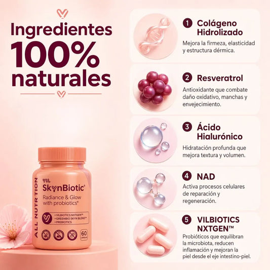 SkynBiotic para una piel más luminosa, firme e hidratada - Cuidado de la piel